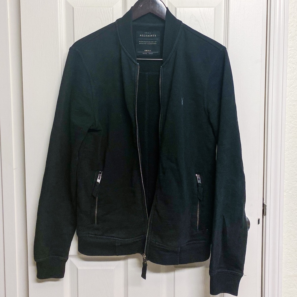 euc All Saints Oldsen bomber jacket